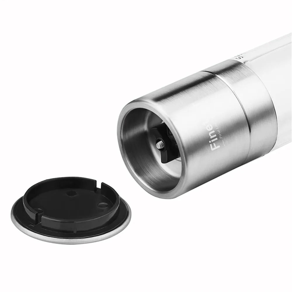 Finether Pepper Mill 2 In 1 Stainless Steel Manual Salt Spice Mill Grinder Cooking Tools & Kitchen Accessaries For Cooking Tools11