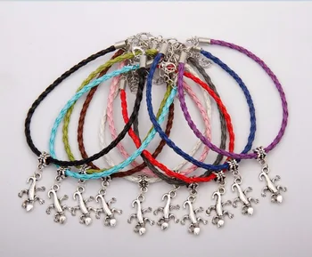 Hot 50pcs Antique Silver Gecko lizard Charms Pendants Bracelets&Bangles Pu Bracelet Multi Color Leather Cord Bracelet Best Gift
Hot 50pcs Antique Silver Gecko lizard Charms Pendants Bracelets&Bangles Pu Bracelet Multi Color Leather Cord Bracelet Best Gift