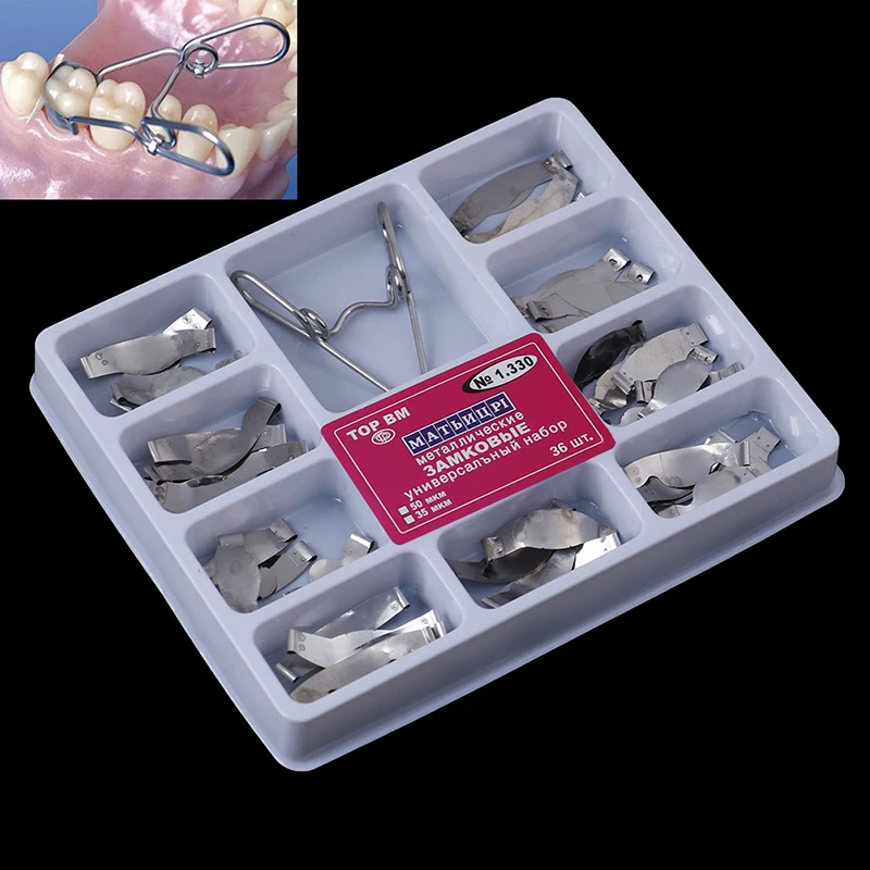 For Teeth Replacement Dentsit Tools Dental Matrix Sectional Contoured Matrices Full Kit For Teeth Replacement
For Teeth Replacement Dentsit Tools Dental Matrix Sectional Contoured Matrices Full Kit For Teeth Replacement