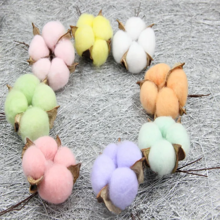 PipiFren Cotton flower head artificial natural Dried home Christmas decor DIY garland wreath flower material fleur bloemen
PipiFren Cotton flower head artificial natural Dried home Christmas decor DIY garland wreath flower material fleur bloemen
