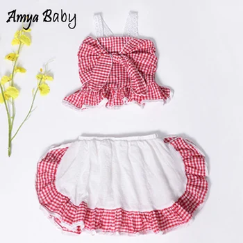 AmyaBaby 2019 Baby Girl Summer Outfit Plaid Bow Tops + Culottes 2pcs Valentines Girls Outfits Children Clothing Baby Girl Sets
AmyaBaby 2019 Baby Girl Summer Outfit Plaid Bow Tops + Culottes 2pcs Valentines Girls Outfits Children Clothing Baby Girl Sets