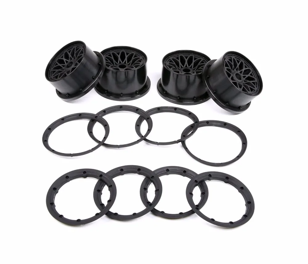 Rovan Tyres Wheels 5B Front & Rear Wheel Hubs and Beadlocks Set Kit for 1/5 Hpi Km Baja 5b Rc Car Parts
Rovan Tyres Wheels 5B Front & Rear Wheel Hubs and Beadlocks Set Kit for 1/5 Hpi Km Baja 5b Rc Car Parts