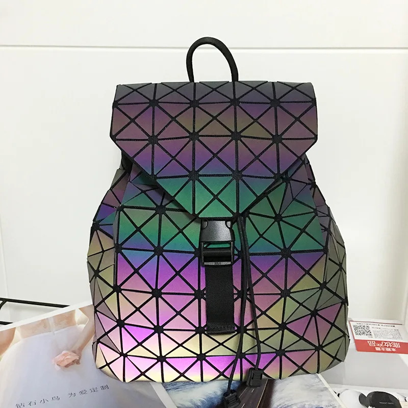Geometric laser lattice colorful backpack nubuck student luminous school bag fashion travel bags shinning cool bags
Geometric laser lattice colorful backpack nubuck student luminous school bag fashion travel bags shinning cool bags