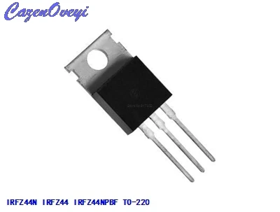 10 шт./лот IRFZ44N IRFZ44 IRFZ44NPBF MOSFET MOSFT 55 в 41A 17 5 mOhm 42nC TO 220 новинка оригинал