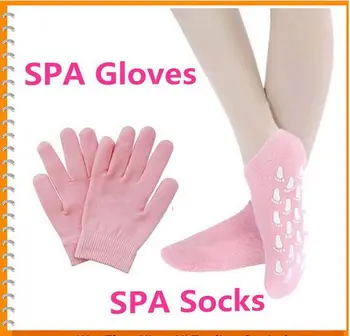 (1Pair Glove+1Pair Socks) Whiten Skin Moisturizing Treatment Gel SPA exfoliating velvet smooth beauty hand foot silicone socks
(1Pair Glove+1Pair Socks) Whiten Skin Moisturizing Treatment Gel SPA exfoliating velvet smooth beauty hand foot silicone socks