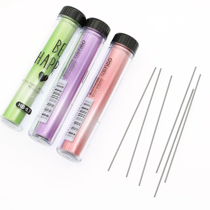 (2 Pieces = 40pcs) / Box Hb Pencil Lead 60mm Black 0.7mm / 0.5mm Mechanical Pencil
(2 Pieces = 40pcs) / Box Hb Pencil Lead 60mm Black 0.7mm / 0.5mm Mechanical Pencil