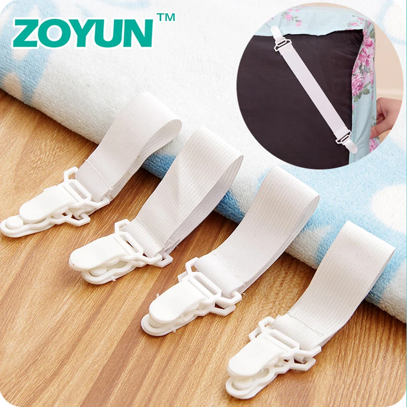 4pcs Bed Sheet Clips Fixing Mattress Holder Slip-Resistant Blankets Suspender Elastic Fastener Gripper Clamp Bedding Buckle
4pcs Bed Sheet Clips Fixing Mattress Holder Slip-Resistant Blankets Suspender Elastic Fastener Gripper Clamp Bedding Buckle