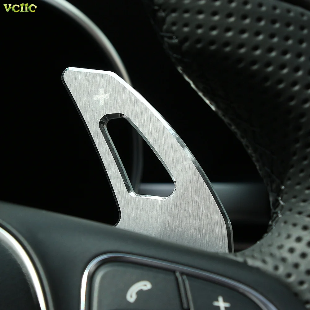 Расширитель для автомобильного руля DSG Paddle Shifters Shift Sticker украшение Mercedes Benz A B E C SK CLA