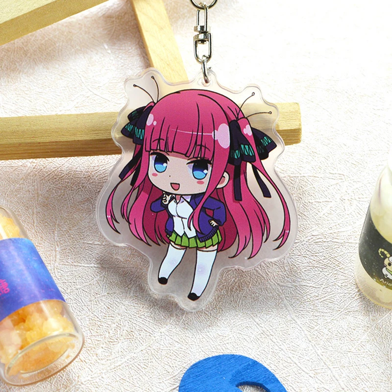 15 Types The Quintessential Quintuplets Keychain Acrylic Nakano Ichika Nino Miku Yotsuba Itsuki Cute Cartoon Pendant Keyring
15 Types The Quintessential Quintuplets Keychain Acrylic Nakano Ichika Nino Miku Yotsuba Itsuki Cute Cartoon Pendant Keyring