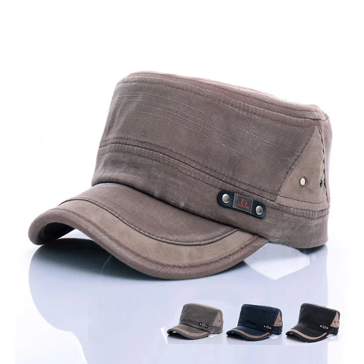 2019 Classic Vintage Flat Top Mens Washed Caps And Hat Adjustable 50-60cm Thicker Snapback Cap Military Hats For Men Women
2019 Classic Vintage Flat Top Mens Washed Caps And Hat Adjustable 50-60cm Thicker Snapback Cap Military Hats For Men Women