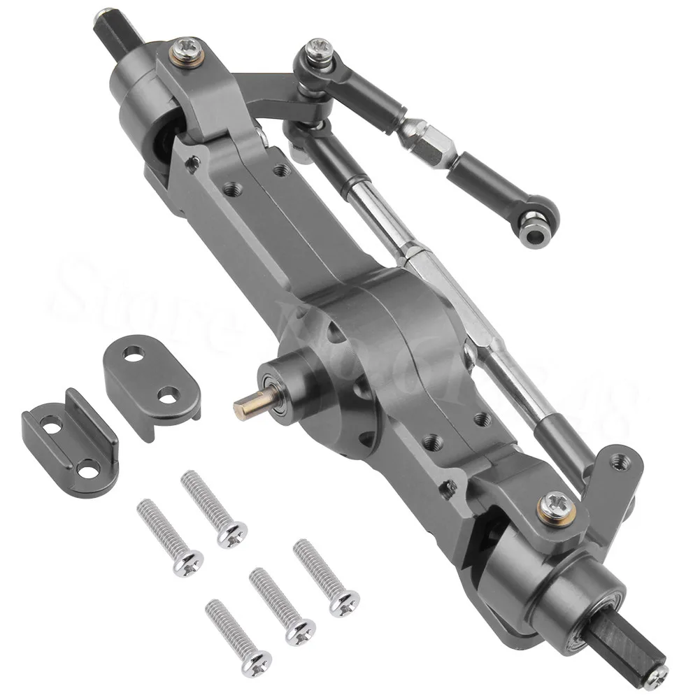 Aluminum Front / Rear Bridge Axle Gear Box Assembled For WPL C14 C24 B14 B24 B16 B36 1/16 RC Car Military Truck Rock Crawler
Aluminum Front / Rear Bridge Axle Gear Box Assembled For WPL C14 C24 B14 B24 B16 B36 1/16 RC Car Military Truck Rock Crawler