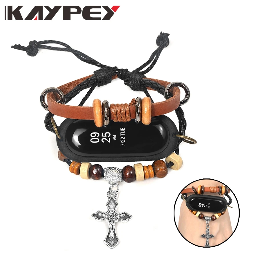 Cocotina Handmade The Cross Replacement Watchband Bracelets for Xiaomi Mi Band 3 Watch Strap Smart Watch Accessories for Mi Band
Cocotina Handmade The Cross Replacement Watchband Bracelets for Xiaomi Mi Band 3 Watch Strap Smart Watch Accessories for Mi Band