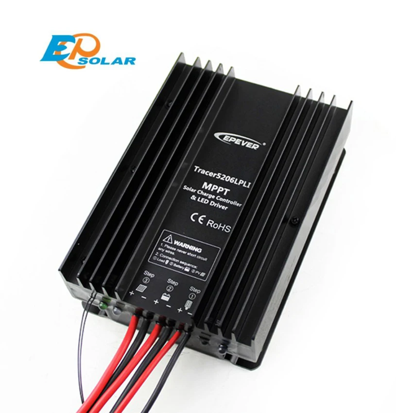 EPSOLAR Tracer5206LPLI Lithium battery 20A 12V 24V MPPT Solar charge controller with Timer IP67 LED Driver programmed app EPEVER
EPSOLAR Tracer5206LPLI Lithium battery 20A 12V 24V MPPT Solar charge controller with Timer IP67 LED Driver programmed app EPEVER