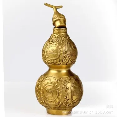 Copper ornaments light copper gourd gourd evil great treasure gourd and increasing feelings of copper gossip
Copper ornaments light copper gourd gourd evil great treasure gourd and increasing feelings of copper gossip