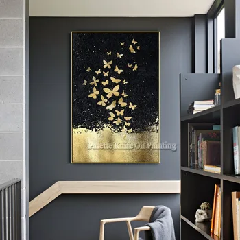 Golden Butterfly Modern Print Oil Paintings Wall Art Prints Picture on Canvas Cuadros Decoracion for Living Room Wall decor
Golden Butterfly Modern Print Oil Paintings Wall Art Prints Picture on Canvas Cuadros Decoracion for Living Room Wall decor