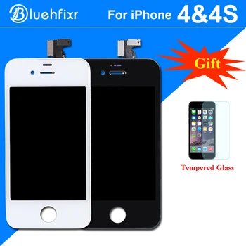 bluehfixr AAA Quality For iPhone 4 4S Replacement Parts Touch Digitizer Assembly