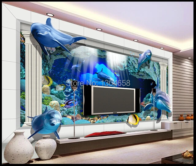 Free shipping custom -dimensional underwater world 3d Roman palaces TV backdrop wallpaper mural
Free shipping custom -dimensional underwater world 3d Roman palaces TV backdrop wallpaper mural