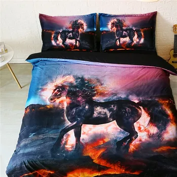 3D Hrose Bed and Bedding Set Microfiber Bedding fadeless Comforter Duvet Cover Set US Queen king Bedclothes for Adults Bed
3D Hrose Bed and Bedding Set Microfiber Bedding fadeless Comforter Duvet Cover Set US Queen king Bedclothes for Adults Bed