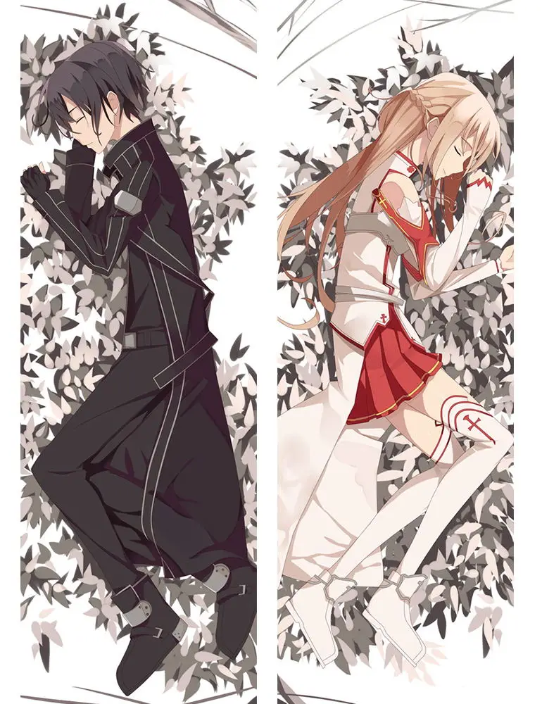Free Shipping New Japanese Anime hugging pillow case Sword Art Online 611042