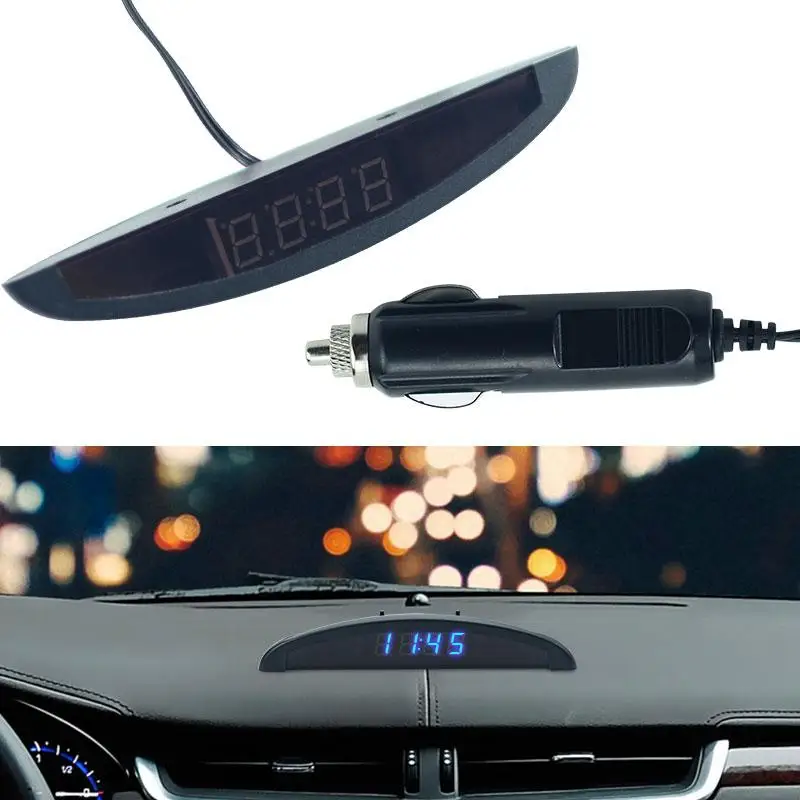Adeeing Digital Mini Car Luminous Clock + Thermometer + Voltmeter LED Clock Car Styling Kit Car Digital Clock thermometer r30
Adeeing Digital Mini Car Luminous Clock + Thermometer + Voltmeter LED Clock Car Styling Kit Car Digital Clock thermometer r30