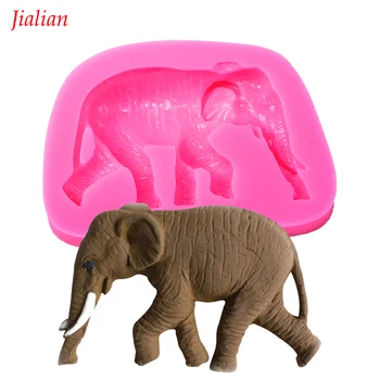 Animal series Elephant Shaped DIY fondant cake silicone moulds chocolate for cupcake decoration kitchen Baking tools FT-0042
Animal series Elephant Shaped DIY fondant cake silicone moulds chocolate for cupcake decoration kitchen Baking tools FT-0042