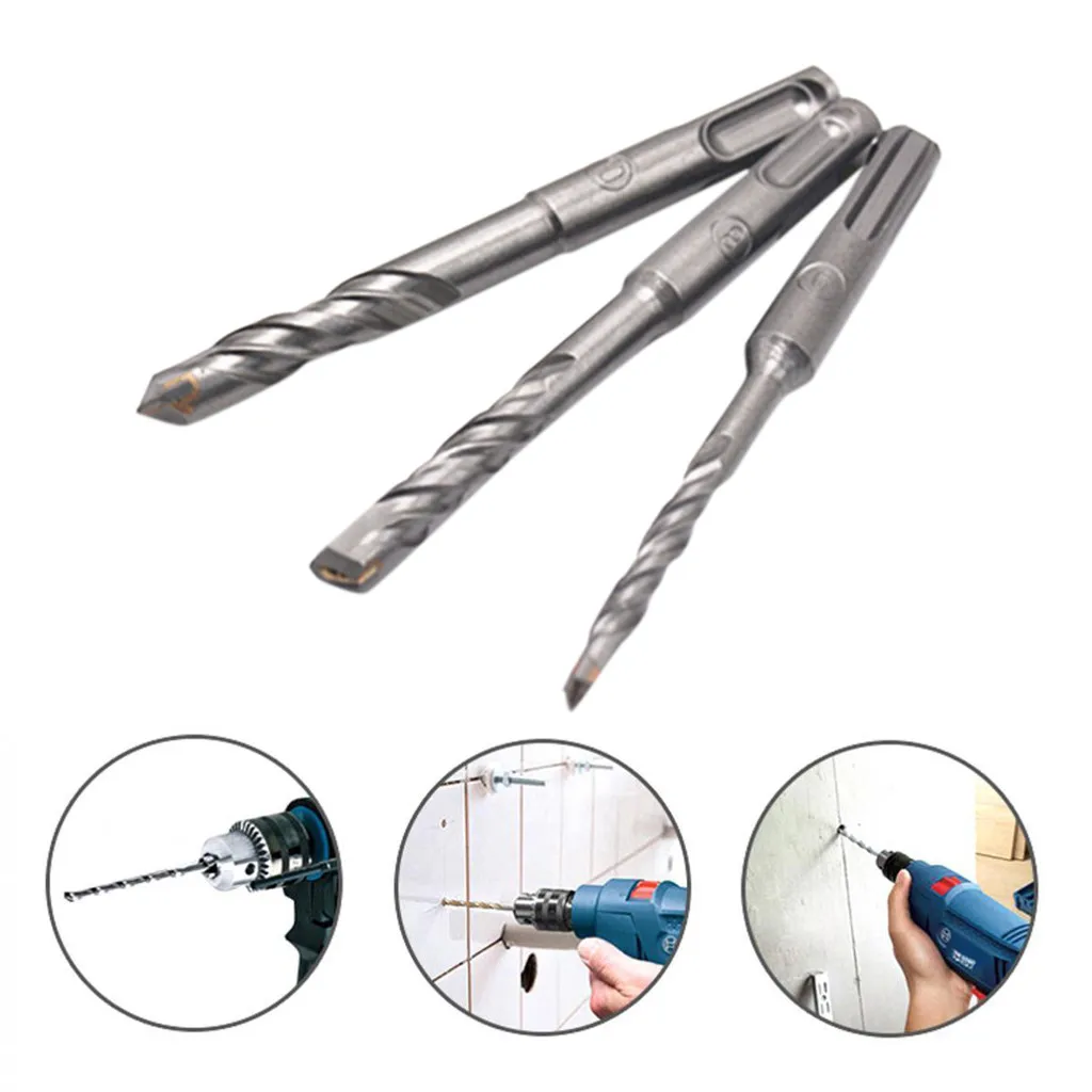 Durable 3pcs Round Plus Rotary Hammer Concrete Masonary Drill Bore Bit 6-10mm Dropshipping
Durable 3pcs Round Plus Rotary Hammer Concrete Masonary Drill Bore Bit 6-10mm Dropshipping