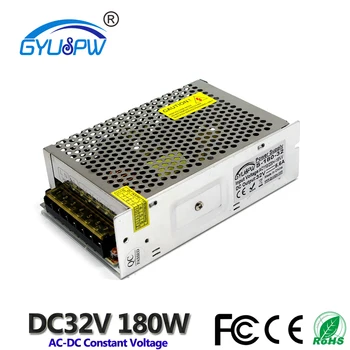 Power Supply DC 32V 5.6A 180W Led driver transformer 110V 220V AC to DC32V Switching Switch Power Adapter for Led Lighting Motor
Power Supply DC 32V 5.6A 180W Led driver transformer 110V 220V AC to DC32V Switching Switch Power Adapter for Led Lighting Motor