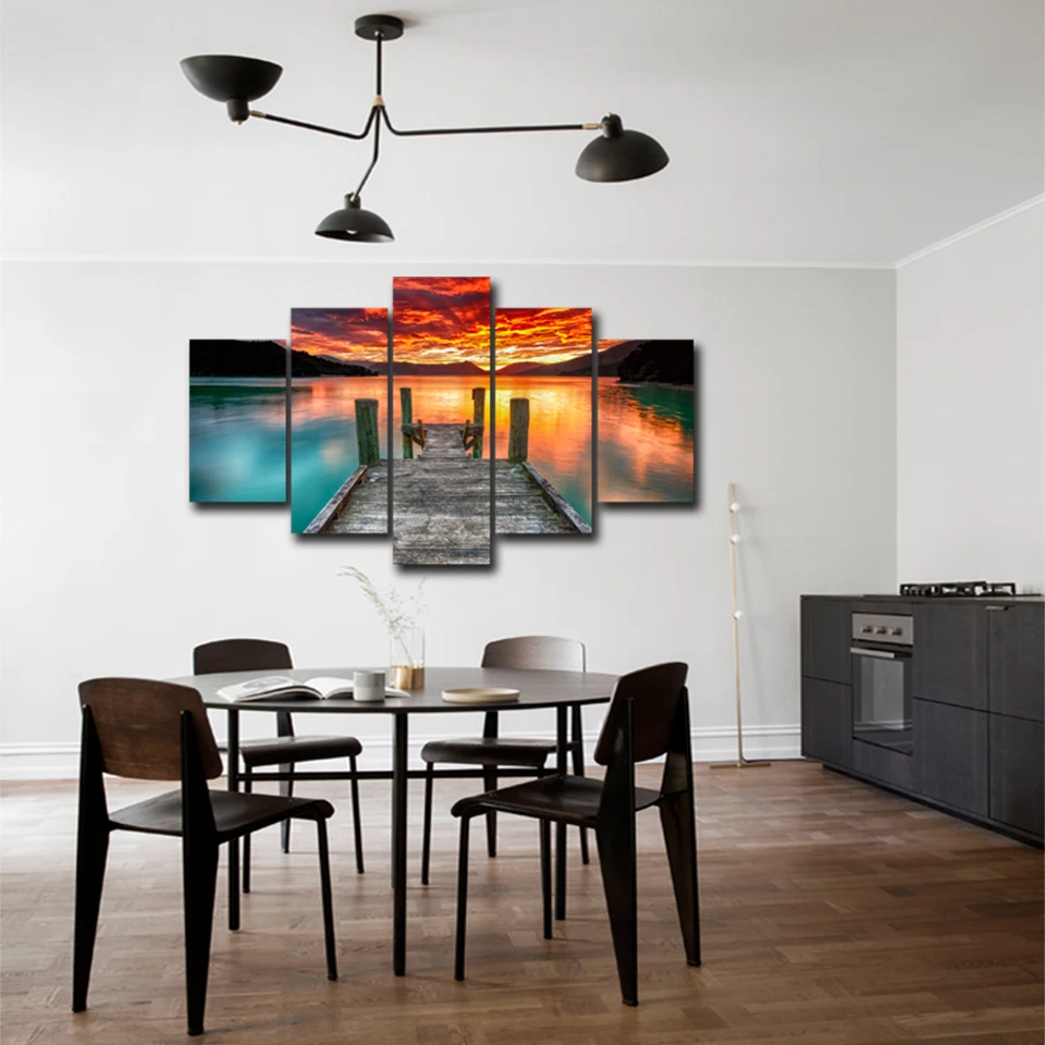 Canvas HD Prints Pictures Modern Wall Art Framework 5 Pieces Lake View Paintings Poster Home Decor Abooly
Canvas HD Prints Pictures Modern Wall Art Framework 5 Pieces Lake View Paintings Poster Home Decor Abooly