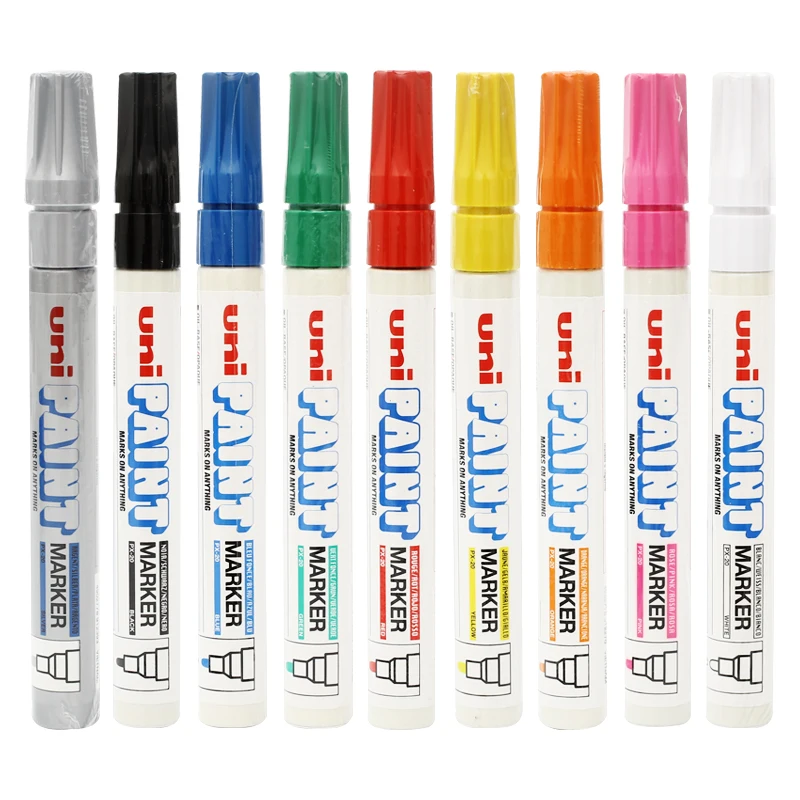 Genuine Mitsubishi PX-20 Paint Pen DIY Album Black Card Metal Pen Touch Up Pen Tire Lacquer oil pen free shipping
Genuine Mitsubishi PX-20 Paint Pen DIY Album Black Card Metal Pen Touch Up Pen Tire Lacquer oil pen free shipping