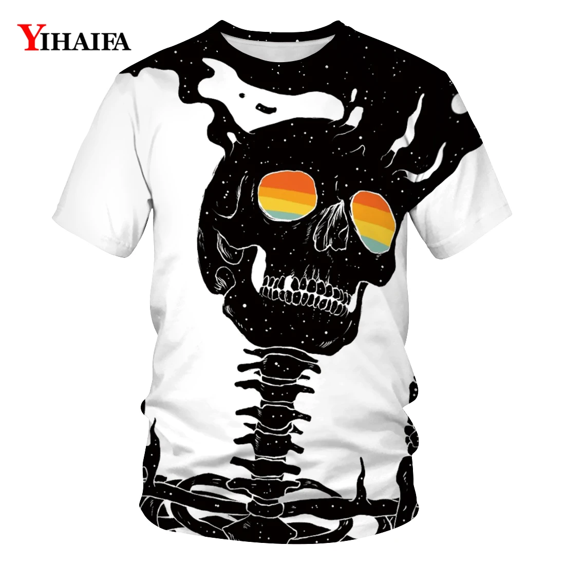 Summer T shirt 2019 Men Women 3D Print Hipster Skull Graphic Tees Creative Halloween T shirts Hip Hop Casual Unisex Tops
Summer T shirt 2019 Men Women 3D Print Hipster Skull Graphic Tees Creative Halloween T shirts Hip Hop Casual Unisex Tops