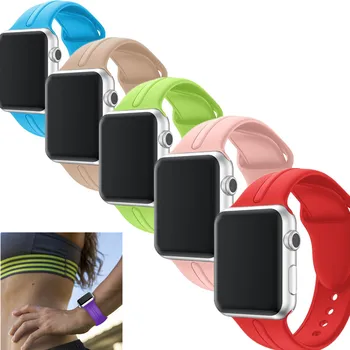 Soft Silicone Band for Apple Watch Belt 38mm 42mm Bracelet Replacement Wrist Sport Strap for iWatch Series 1 / 2/ 3 Wristband
Soft Silicone Band for Apple Watch Belt 38mm 42mm Bracelet Replacement Wrist Sport Strap for iWatch Series 1 / 2/ 3 Wristband