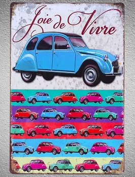 French OLD Antique Car 2 CV joie de vivre Garage Shop Tin Plate Signs wall man cave Decoration Art retro vintage Poster metal
French OLD Antique Car 2 CV joie de vivre Garage Shop Tin Plate Signs wall man cave Decoration Art retro vintage Poster metal