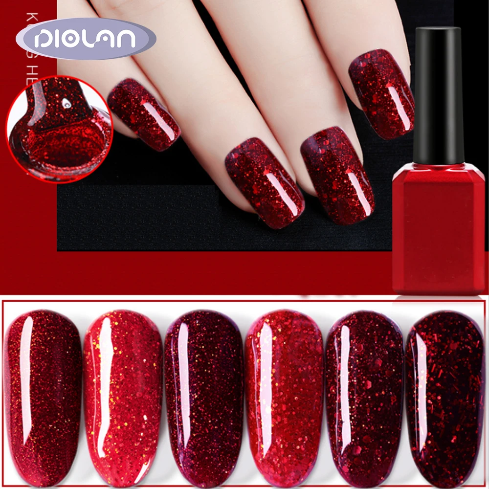 DIOLAN Nail Polish Gel Nail varnish hybrid 12ML Rainbow Vernis Semi Permanant Nail Art Manicure for Nails Extension Gel polish
DIOLAN Nail Polish Gel Nail varnish hybrid 12ML Rainbow Vernis Semi Permanant Nail Art Manicure for Nails Extension Gel polish