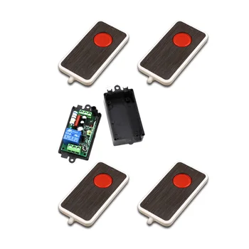 New AC110V 220V 1CH RF Wireless Remote Control Switch System 4Transmitter (Push Button switch)and 1Receiver Module + Case315/433
New AC110V 220V 1CH RF Wireless Remote Control Switch System 4Transmitter (Push Button switch)and 1Receiver Module + Case315/433