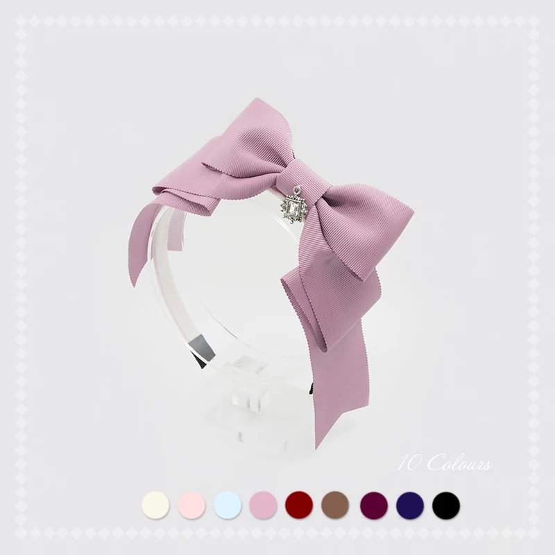 Nereid Handmade GEM Folded Hairband KC Bows Trim Lolita Sweet Headband Headwear 8 Colors
Nereid Handmade GEM Folded Hairband KC Bows Trim Lolita Sweet Headband Headwear 8 Colors