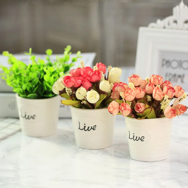 Mini Artificial Rose Flower for Home Bedroom Decoration Beauty Photo Shooting Accessories Photography Background Backdrop Props |