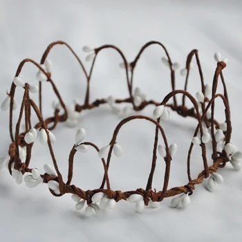 2020 Chic Showy White Berries Vine Full Crown Tiara For Kids Children Floral Head Wreath Flower Girl Hair Wear Props
2020 Chic Showy White Berries Vine Full Crown Tiara For Kids Children Floral Head Wreath Flower Girl Hair Wear Props