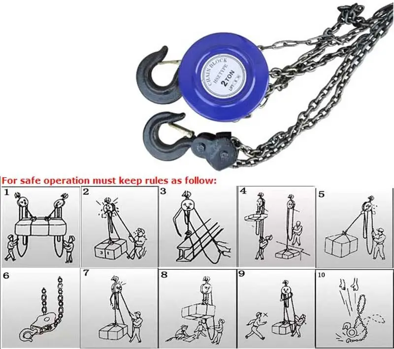 New Lever Block Hoist Chain 2Ton Puller Lifter Hook Come Alongs Heavy Duty Tools
New Lever Block Hoist Chain 2Ton Puller Lifter Hook Come Alongs Heavy Duty Tools