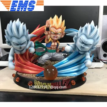 

Statue Dragon Ball Gotenks Full-Length Portrait Trunks & Son Goten Zoarium SD Bust GK Action Figure Collectible Model Toy P1239