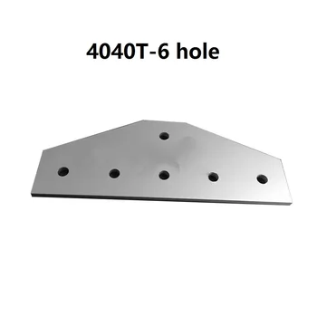 1pcs 4040 40x40 with 6 hole T type 90 Degree Joint Board Plate Corner Angle Bracket Connection for Aluminum Profile
1pcs 4040 40x40 with 6 hole T type 90 Degree Joint Board Plate Corner Angle Bracket Connection for Aluminum Profile