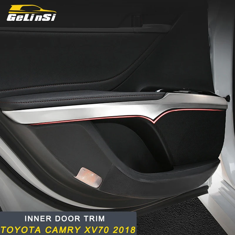 GELINSI Car Auto Inner door frame Sitcker decoration trim cover Accessories for Toyota Camry XV70 2018
GELINSI Car Auto Inner door frame Sitcker decoration trim cover Accessories for Toyota Camry XV70 2018