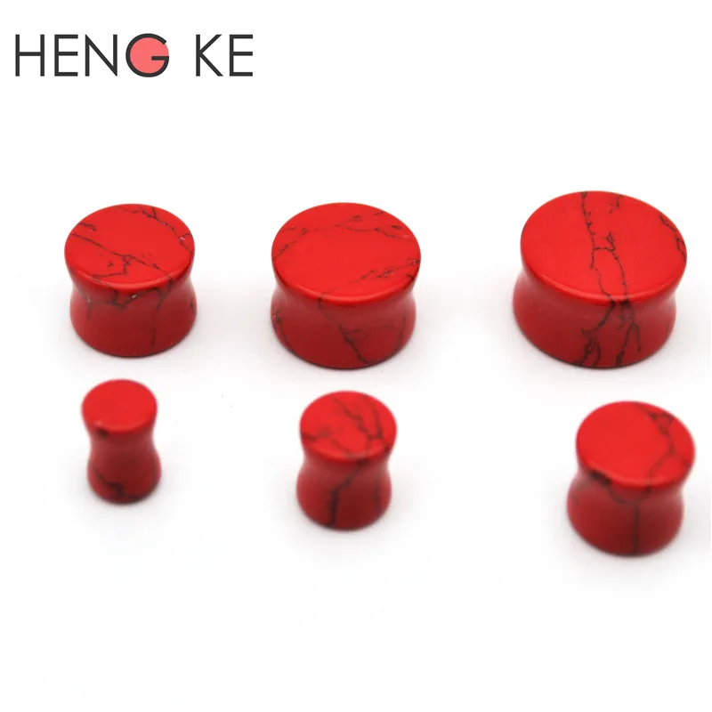 Red Stone Ear Plugs Natural Expand Flesh Tunnel Taper Stetcher Double Flare Semi Precious Body Piercing Jewelry hip hop Popular
Red Stone Ear Plugs Natural Expand Flesh Tunnel Taper Stetcher Double Flare Semi Precious Body Piercing Jewelry hip hop Popular
