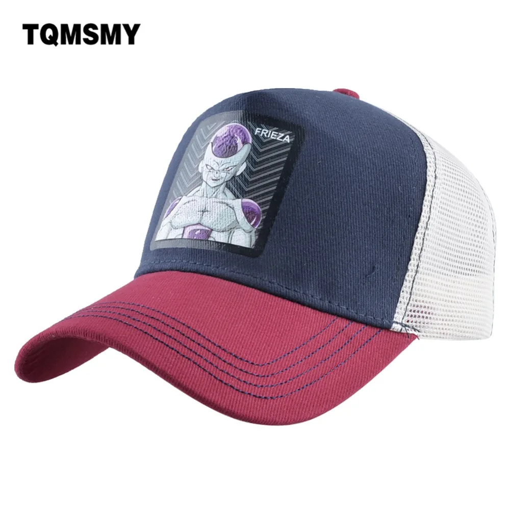 

TQMSMY Unisex Men's Mesh Baseball Hats Anime Character Caps Women&Men Snapback Cap Trucker Hat Summer Bone gorras TMDH100