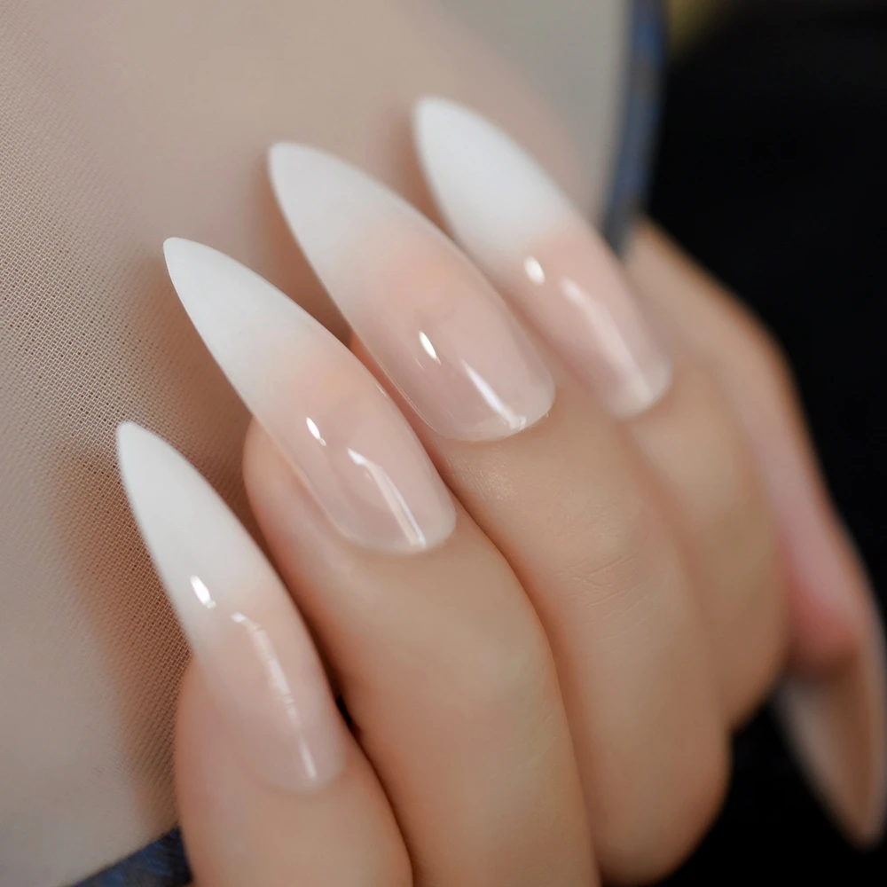 Extra long stiletto nails