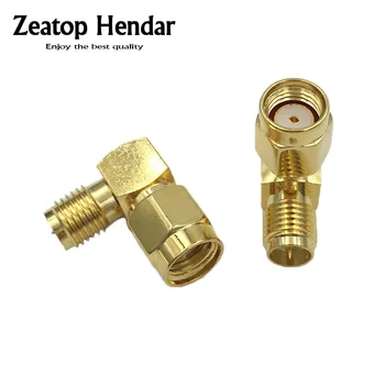 100Pcs Brass Right Angle RP-SMA Male Jack Center to RP-SMA Female 90Degree RF Coax Coaxial Connector Adapter
100Pcs Brass Right Angle RP-SMA Male Jack Center to RP-SMA Female 90Degree RF Coax Coaxial Connector Adapter