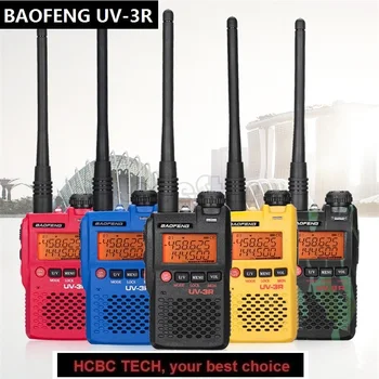 2019 New BAOFENG UV-3R Mini Walkie Talkie UHF VHF Handheld Portable CB Radio Station HF Transceiver USB Charge 3R UV3R Woki Toki
2019 New BAOFENG UV-3R Mini Walkie Talkie UHF VHF Handheld Portable CB Radio Station HF Transceiver USB Charge 3R UV3R Woki Toki