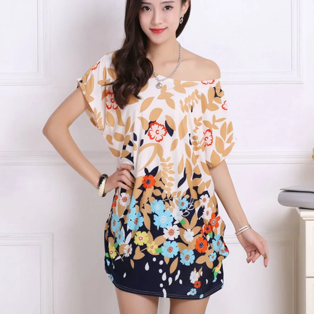 2017 spring summer women Dress Plus Size Women mini dress short sleeve Loose Casual Tops fashion tunic dresses big large 4xl 5xl
2017 spring summer women Dress Plus Size Women mini dress short sleeve Loose Casual Tops fashion tunic dresses big large 4xl 5xl