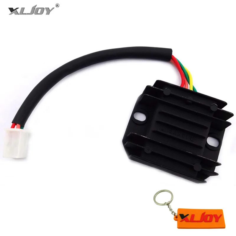 XLJOY Voltage Regulator Rectifier 12V 4 Wires For Shineray 150STE 200ST-6A 200STIIE-B 250STXE ATV ATV Quad Pit Dirt Bike
XLJOY Voltage Regulator Rectifier 12V 4 Wires For Shineray 150STE 200ST-6A 200STIIE-B 250STXE ATV ATV Quad Pit Dirt Bike