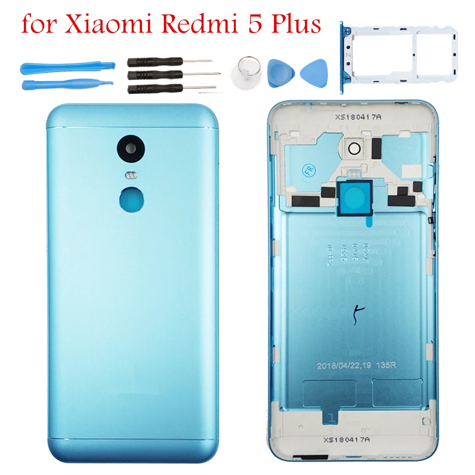 5.99" for Xiaomi Redmi 5 Plus Battery Back Cover Rear Cover Housing Door Card Tray Holder Camera Glass Spare Parts Repair Tools
5.99" for Xiaomi Redmi 5 Plus Battery Back Cover Rear Cover Housing Door Card Tray Holder Camera Glass Spare Parts Repair Tools