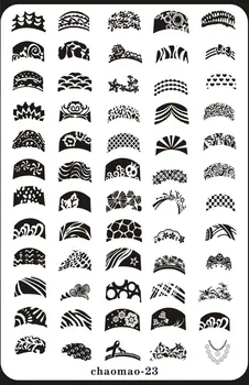 new 2017 9.5x14.5cm French Styles Tips Nail Art Image Stamp Template Plates Polish Stamping Manicure Image Template #23
new 2017 9.5x14.5cm French Styles Tips Nail Art Image Stamp Template Plates Polish Stamping Manicure Image Template #23